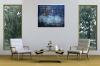 Blue Spirit – Large Blue Textured Abstract Painting