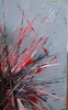 Contemporary Cradled Wood Abstract Acrylic Painting