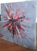 Contemporary Cradled Wood Abstract Acrylic Painting