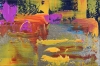 Colourful Abstract Painting – Chromatic Passage