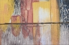 Abstract Cityscape Painting – Melted Horizons