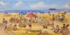 At the beach