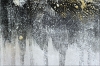 Leaving Paris – Neutral Gold Textured Abstract Painting
