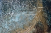 Guardian Presence – Textured Abstract Turquoise & Gold Painting