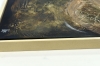 Guardian Presence – Textured Abstract Turquoise & Gold Painting