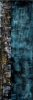 Free Spirit – Blue & Gold Textured Abstract Diptych