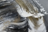 Noblesse in Gold – Grey Black and Gold Abstract Painting