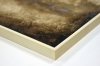 Golden Silence – Gold and Brown Textured Abstract Painting