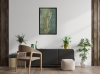 Gramercy – Textured Grey & Gold Abstract Painting