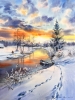 Winter's Golden Breath