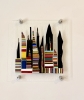 Glass City Wall Sculpture