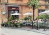 A Summer Afternoon at Camelot Cafe, Krakow