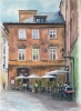 an Afternoon at Camelot Cafe, Krakow Poland