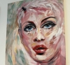 Behind Blue Eyes Canvas Wall Art