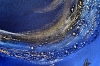 Abstract Blue Infinity Painting – Infinity Flow