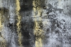 Urban Reflections – Large Black, White & Gold Abstract Cityscape