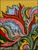 Golden Arabesque Bloom