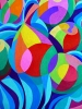 STILL LIFE OF STYLISED FRUITS