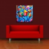 STILL LIFE OF STYLISED FRUITS