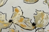 Golden Poppies – Abstract Floral Painting in Cream & Gold