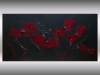 Red Poppy Painting – Poppies at Midnight