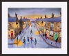 Play Street at Sunset