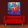 RECLINING NUDE AT SUNSET