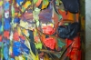 Sunset Wooded Abstract Landscape 140