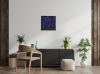 Violet Silence – Purple Tulip Flower Painting