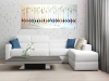 Silent Race – Large Contemporary Sailboat & Regatta Painting