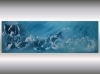Pacific – Blue Abstract Ocean Painting