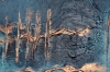 Echoes in Gold – Textured Abstract Diptych