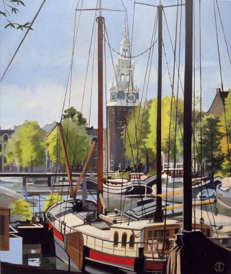 Amsterdam Summer Montelbaanstoren