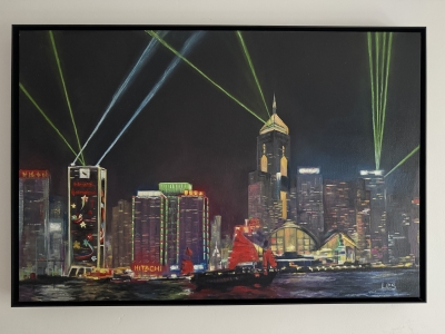 Lasers Over Hong Kong