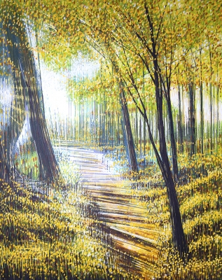 Light Through Autumn Trees
