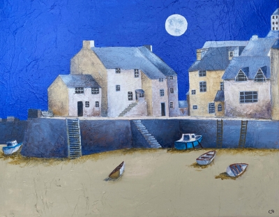 Polperro at low tide