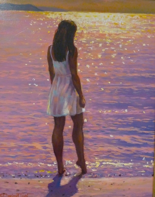 Sunlit Sea