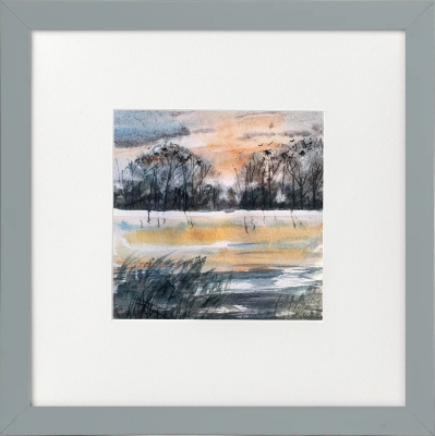 Rooks in Winter Trees