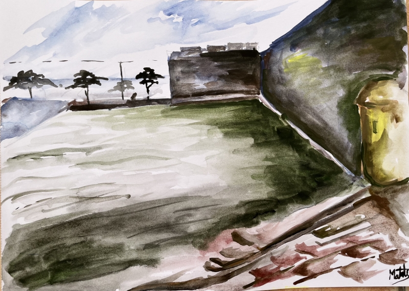 Jaffna Fort — A Quiet Evening