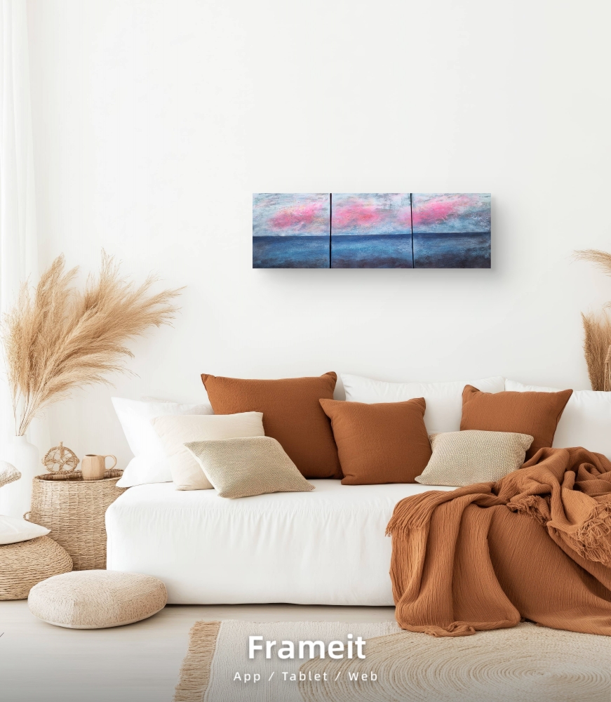 Crimson silence Triptych