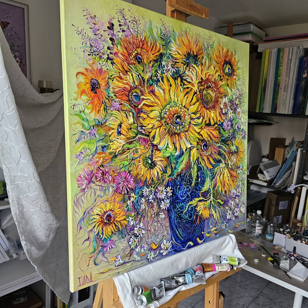 Solar Energy 2 Emerald Green Background