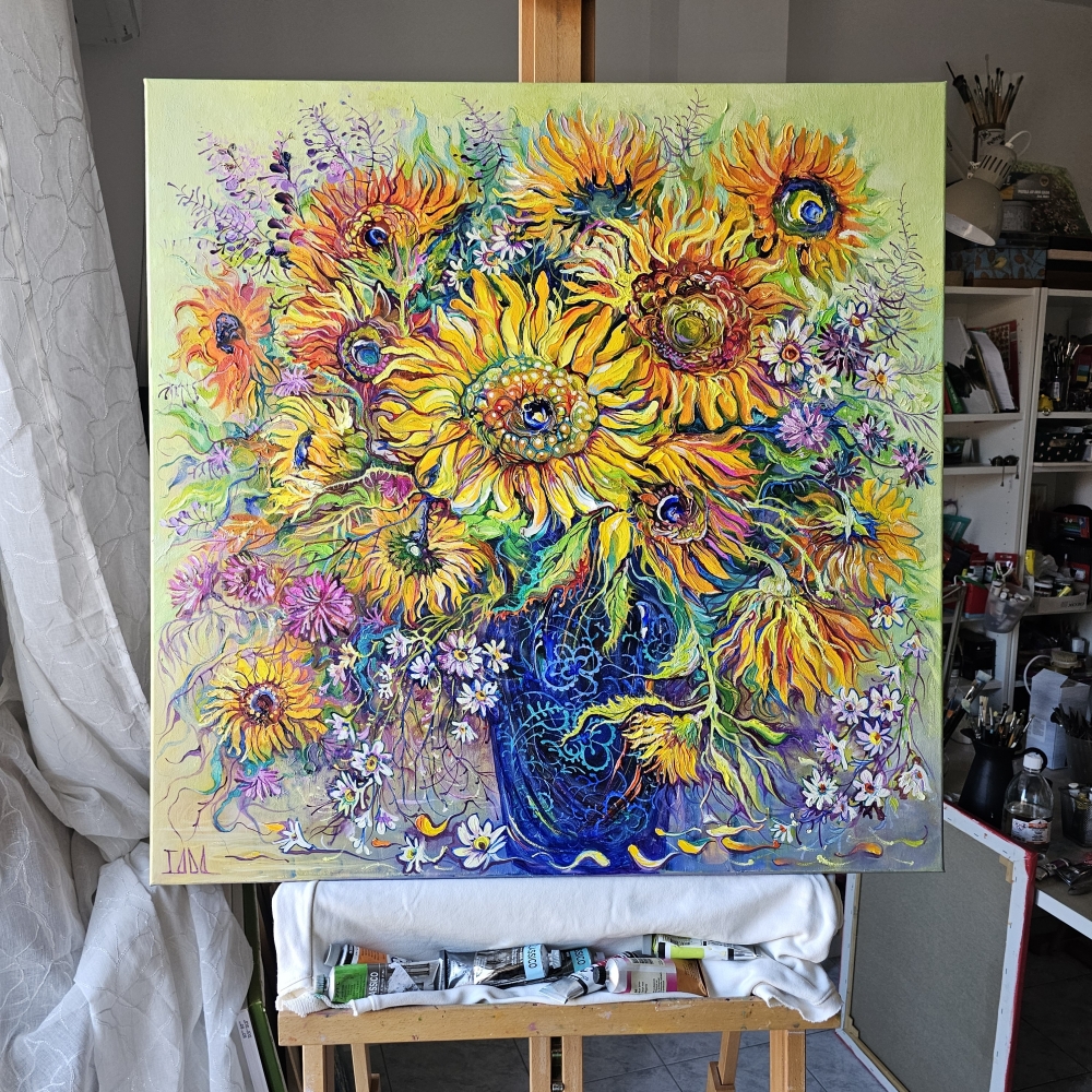 Solar Energy 2 Emerald Green Background