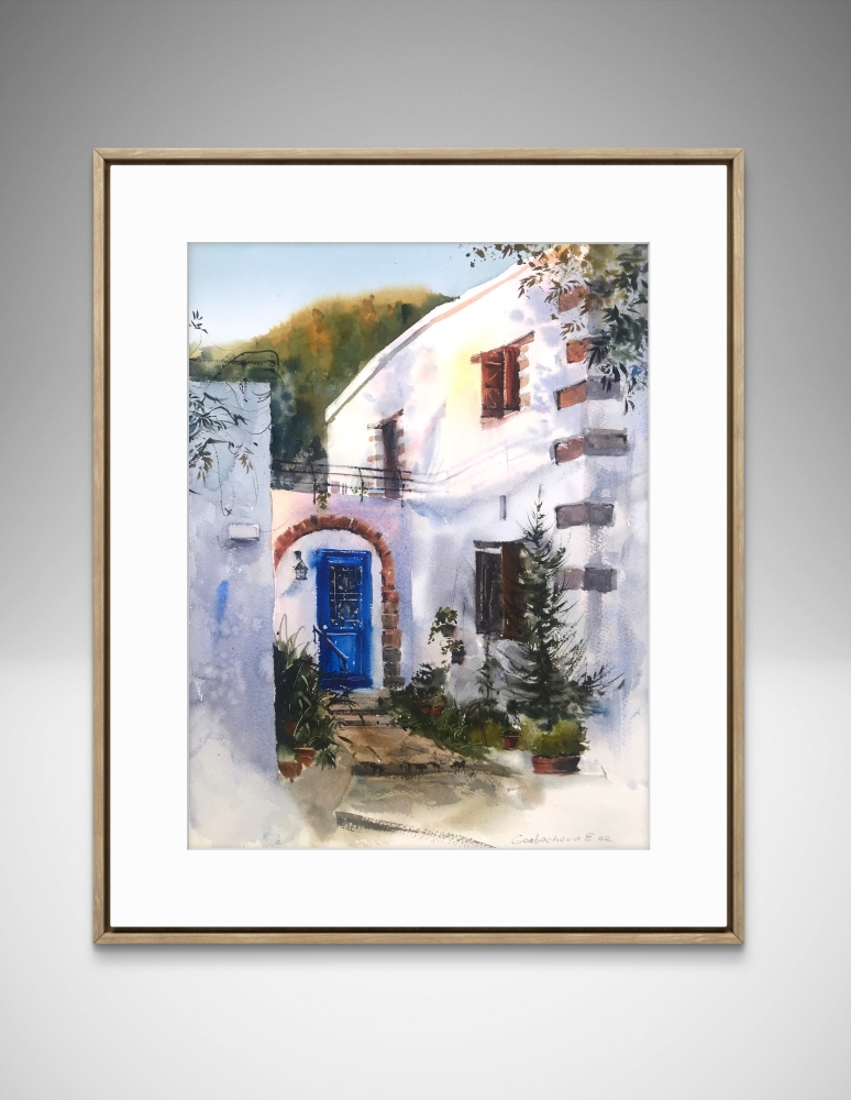 Greek village Sunrise #3