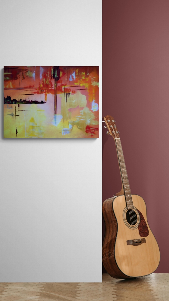 Abstract Numbe 10. Golden Pond