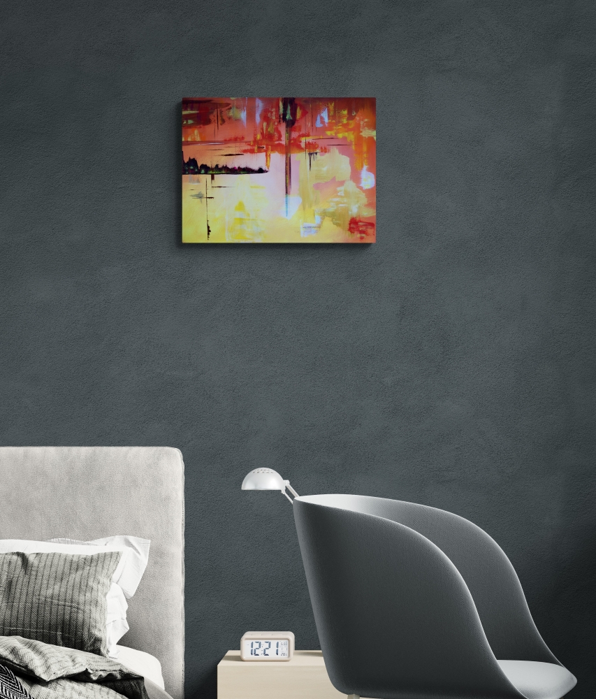 Abstract Numbe 10. Golden Pond