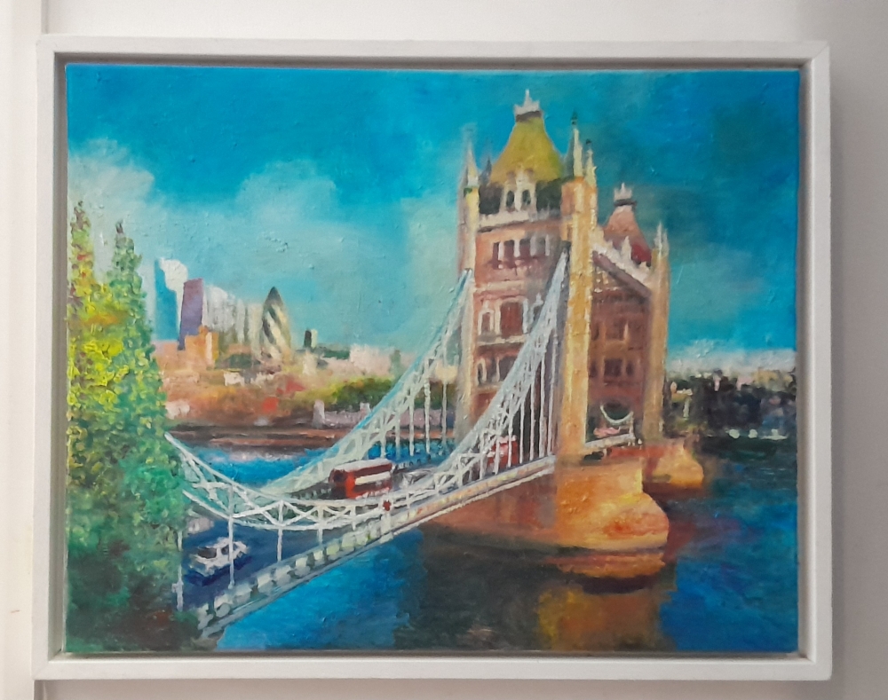Tower Bridge and the City of London