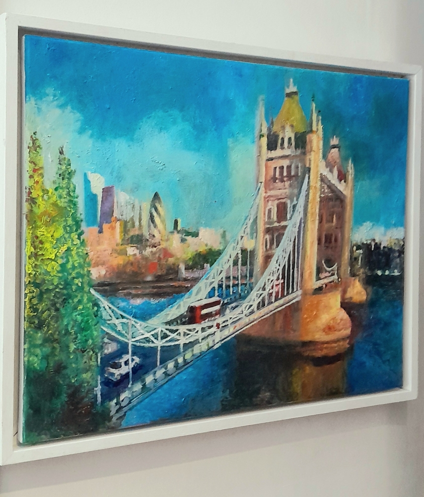 Tower Bridge and the City of London