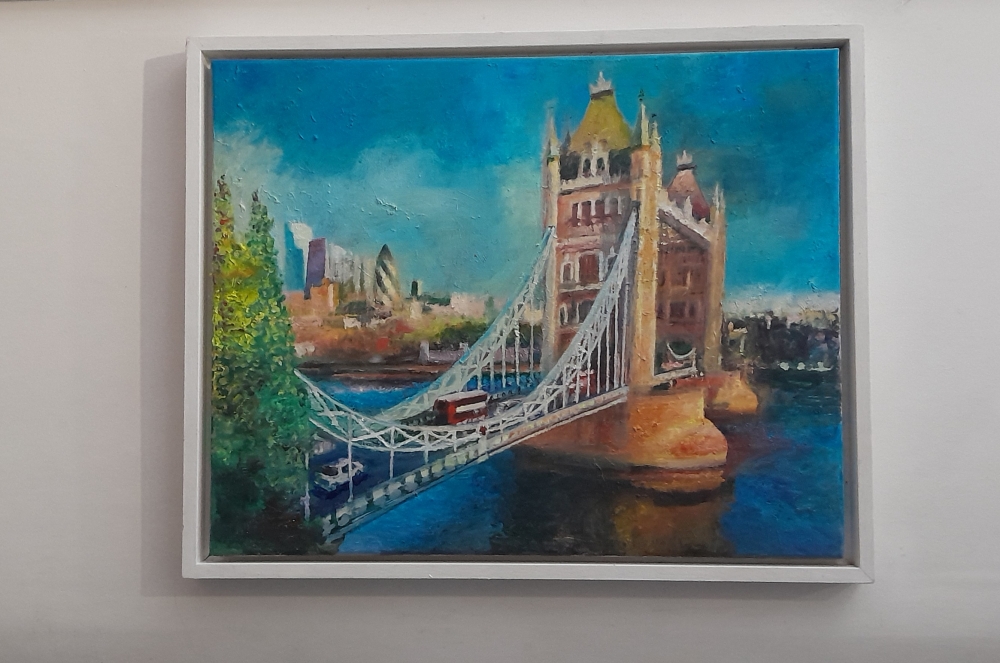 Tower Bridge and the City of London