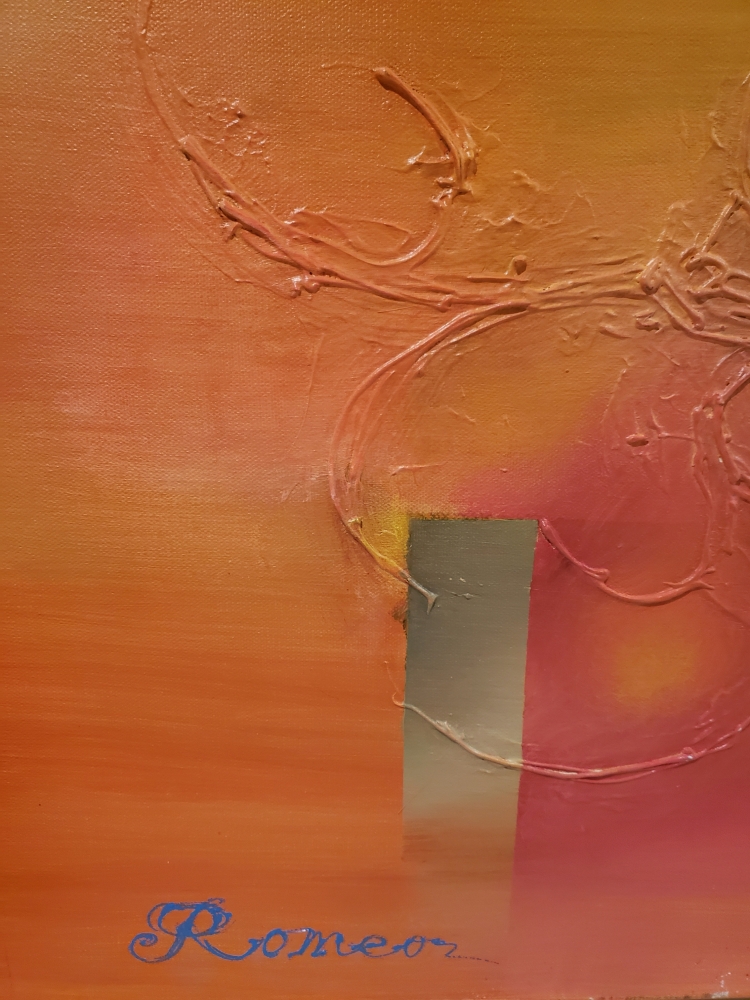 Passion of tranquility, Acrylic on canvas, 30x48, SKU 1096 