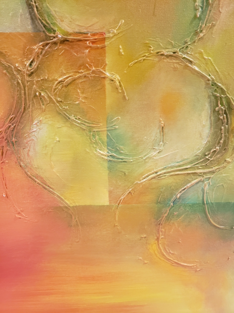 Passion of tranquility, Acrylic on canvas, 30x48, SKU 1096 